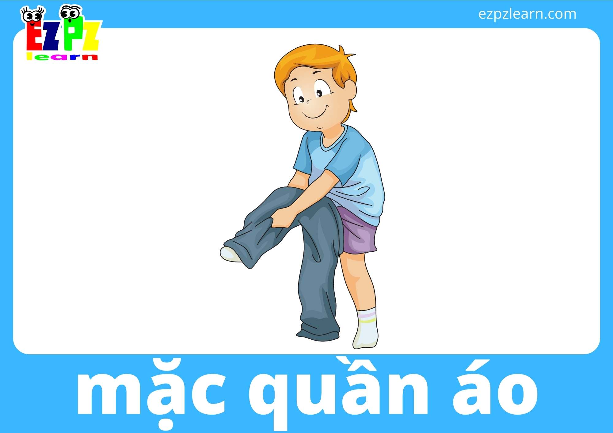 mặc quần áo